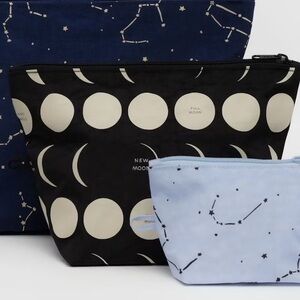 NWT Baggu Moon Medium Go Pouch